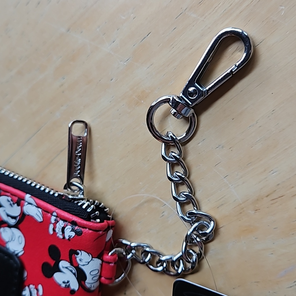 DISNEY BUCKLE DOWN MICKEY COIN POUCH - Picture 7 of 13